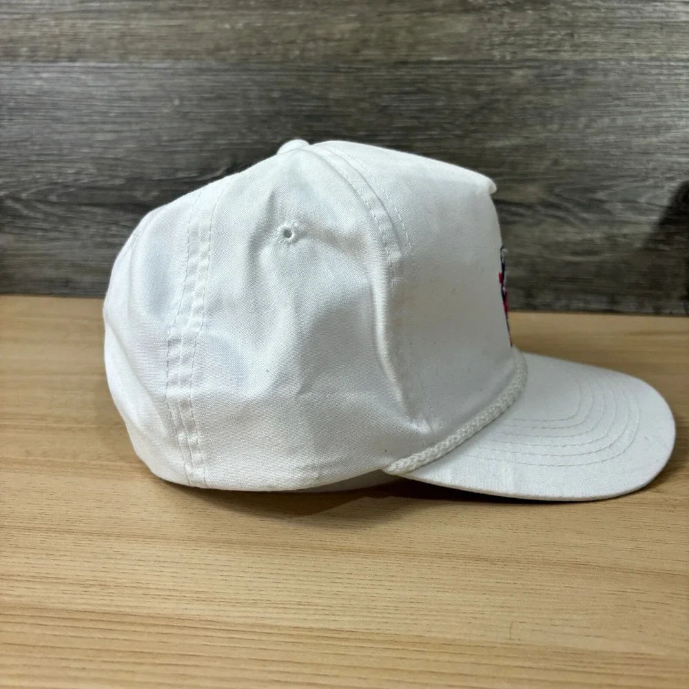 Vintage Minnesota Sheriffs Association Hat Cap Snapback White Police‎ 90s